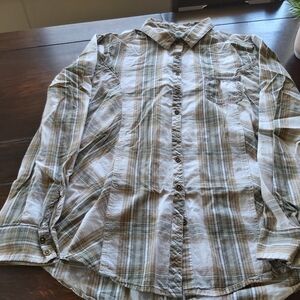 G21 plaid shirt //B3